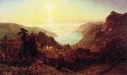 Albert Bierstadt Donner Lake from the Summit oil painting picture wholesale